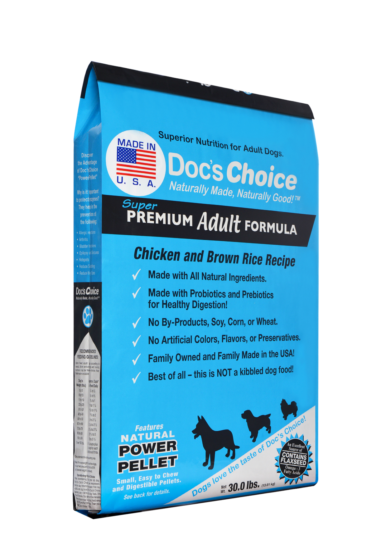 Super Premium Chicken & Brown Rice – Doc's Choice